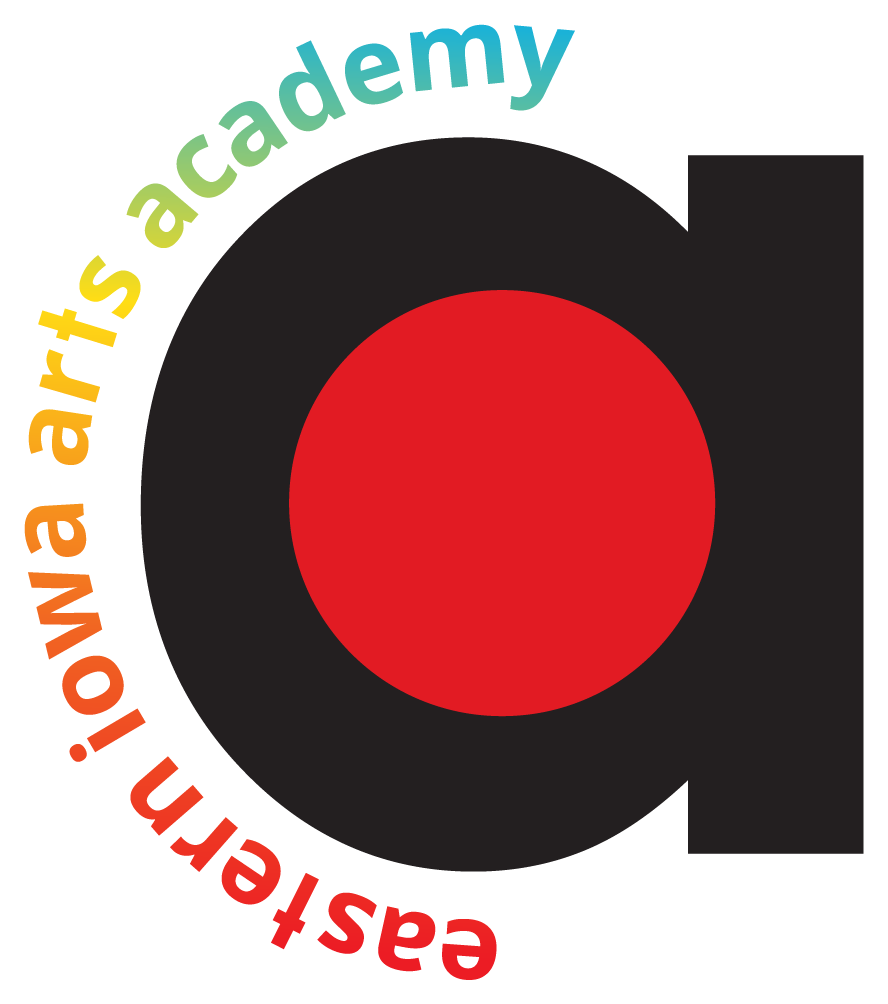 EIAA Square Rainbow with white border logo