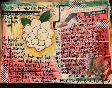 Intro to Art Journaling - Class 5 Prompts