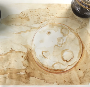 Coffee Moon Paintings