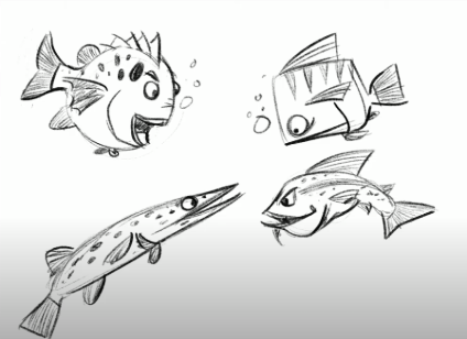 Fish Drawing